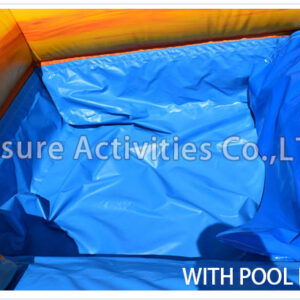 18ft wave single lane water slide marble blue rpl (copy)