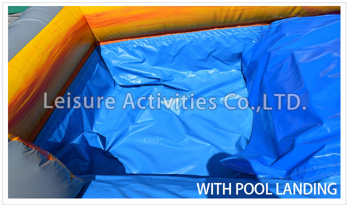 22ft wave double lane water slide marble purple ii rpl
