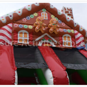 13ft single lane water slide ginger bread house sl 13ft single lane water slide ginger bread house sl