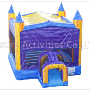 14ft multi theme misting castle bounce marble
