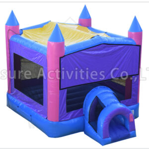 14ft multi theme misting castle bounce marble