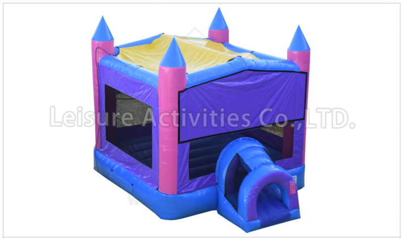 14ft multi theme misting castle bounce marble