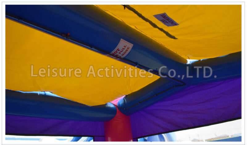 14ft multi theme misting castle bounce marble