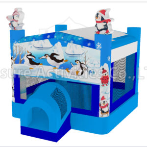 14ft multi theme penguin bounce