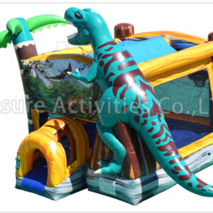 14ft misting bounce jurassic