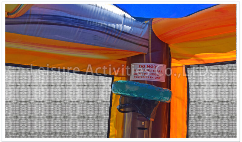 14ft misting bounce jurassic
