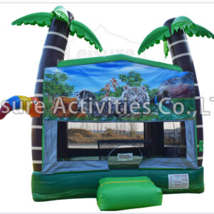 14ft multi theme jungle bounce 14ft multi theme jungle bounce