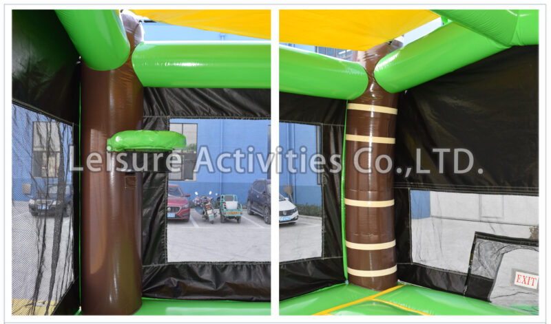 14ft multi theme jungle bounce