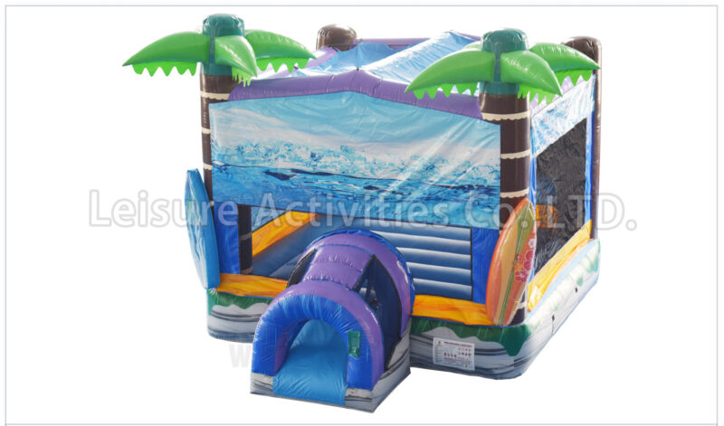 14ft multi theme misting bounce cowabunga