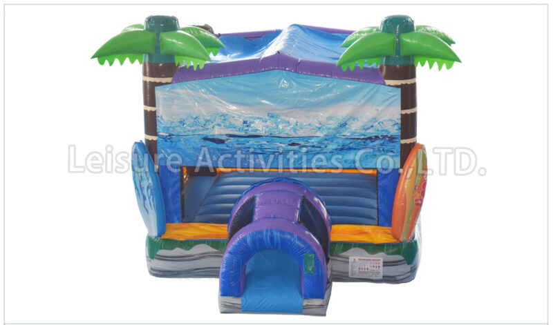14ft multi theme misting bounce cowabunga