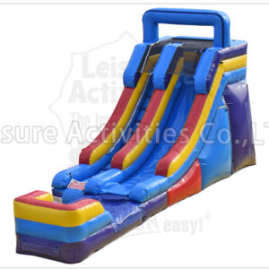15ft single lane water slide princess pink sl (copy)