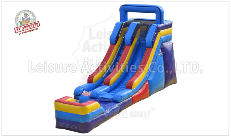 15ft single lane water slide princess pink sl (copy)