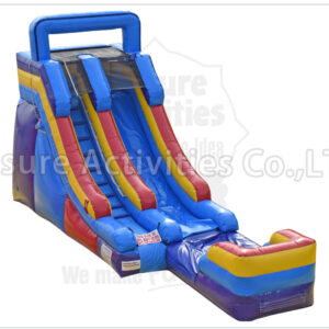 15ft single lane water slide sl