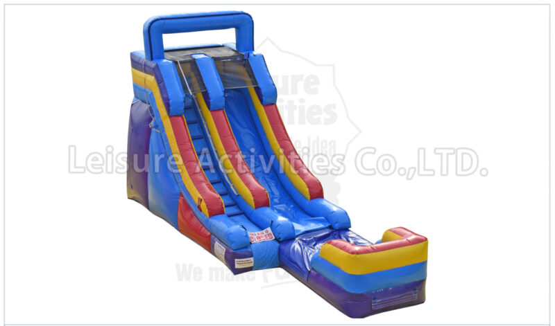15ft single lane water slide sl