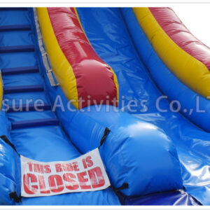 15ft single lane water slide sl