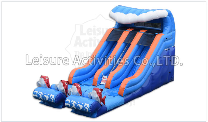 15ft double lane big kahuna water slide sl