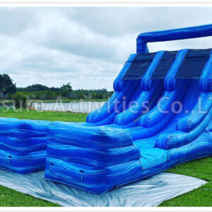 15ft double lane water slide caution sl (copy)