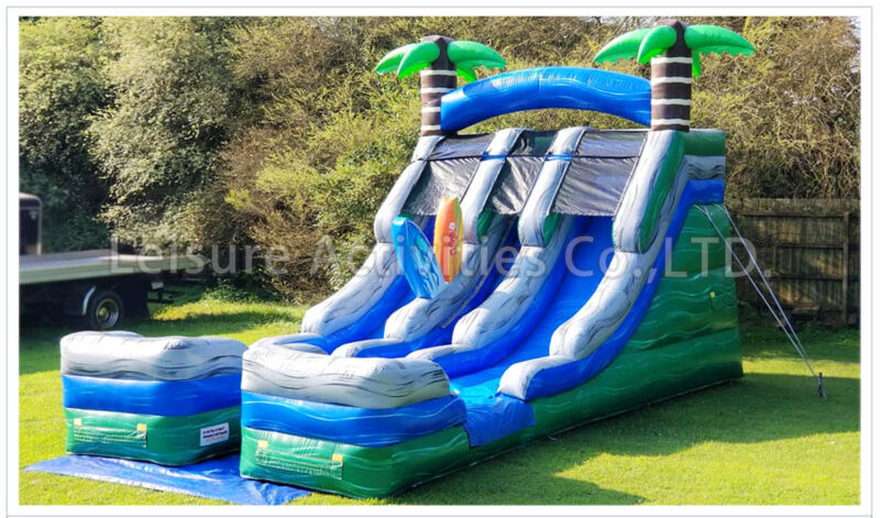 16ft double lane water slide surf time sl (copy)