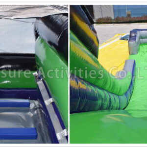 16ft single lane water slide green oasis sl