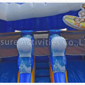16ft double lane water slide surf time sl