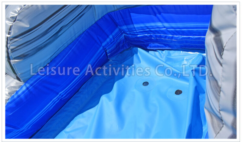 16ft single lane water slide tropical ii sl