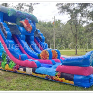 16ft double lane water slide unicorn rainbow sl (copy)