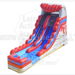 16ft lava single lane water slide stone ii sl