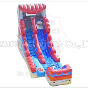 16ft lava single lane water slide stone ii sl