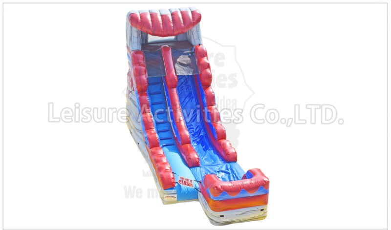 16ft lava single lane water slide stone ii sl