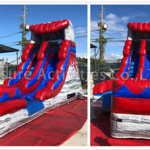 16ft lava single lane water slide stone ii sl