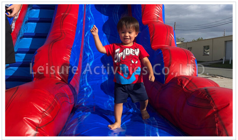 16ft lava single lane water slide stone ii sl