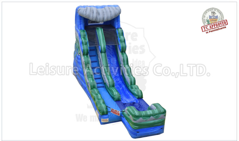 16ft wave double lane water slide marble purple sl (copy)