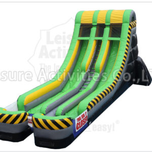 18ft double lane water slide caution sl 18ft double lane water slide caution sl