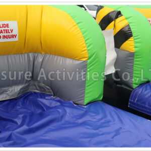 18ft double lane water slide caution sl 18ft double lane water slide caution sl