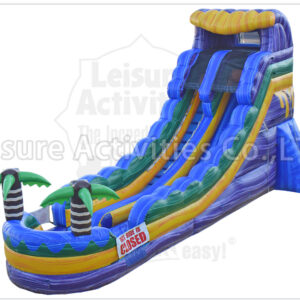 18ft single lane water slide green oasis rpl (copy)