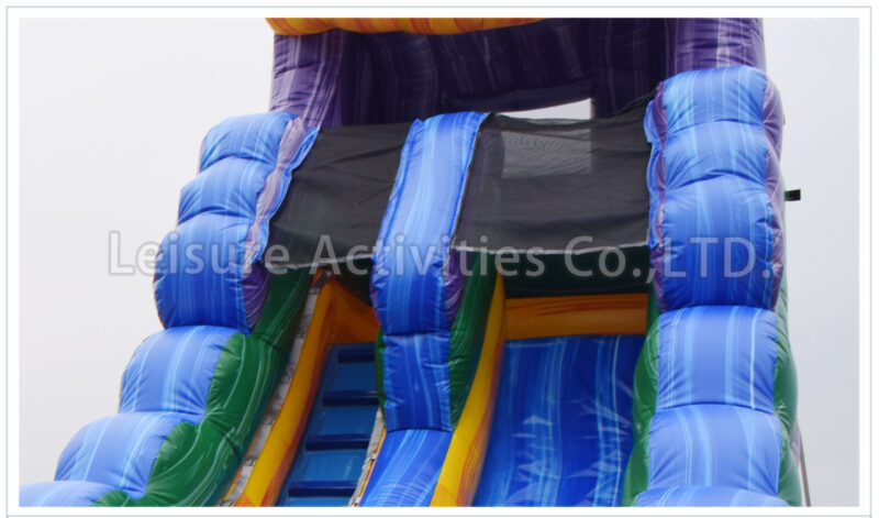 18ft single lane water slide green oasis rpl (copy)