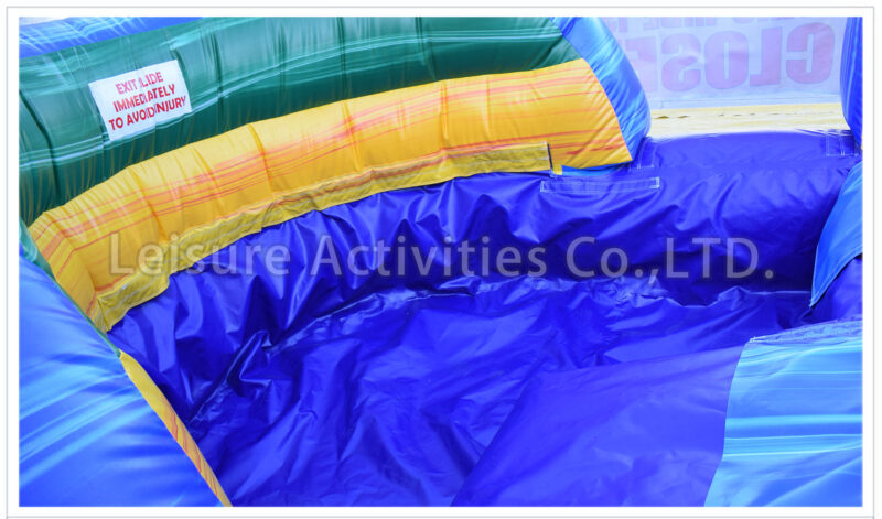 18ft single lane water slide green oasis rpl (copy)