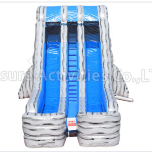 18ft double lane water slide marble red sl (copy)