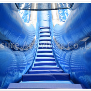 18ft double lane water slide marble red sl (copy)