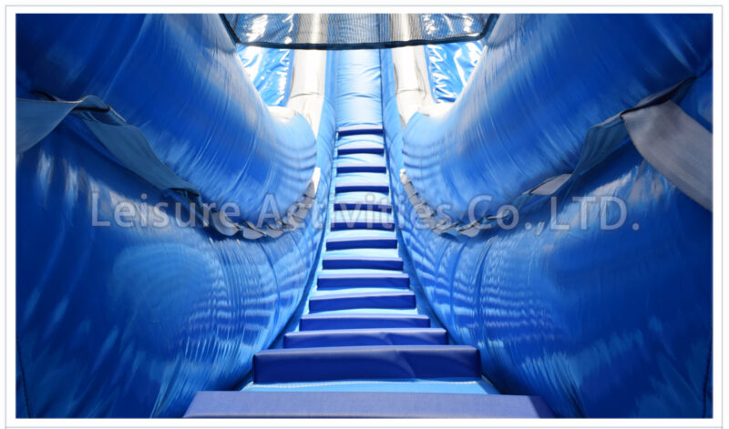 18ft double lane water slide marble red sl (copy)