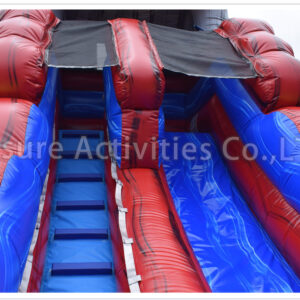 18ft lava single lane water slide stone rpl