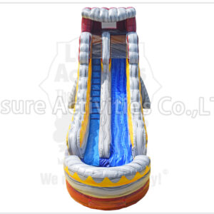 18ft volcano single lane water slide marble red rpl 18ft volcano single lane water slide marble red rpl