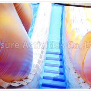 18ft volcano single lane water slide marble red rpl 18ft volcano single lane water slide marble red rpl