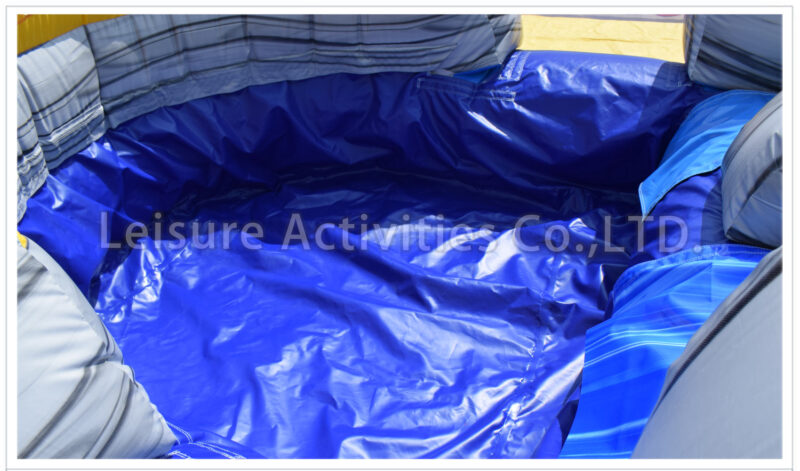 18ft volcano single lane water slide marble red rpl