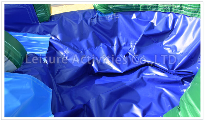 18ft wave single lane water slide marble blue rpl