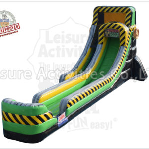 20ft caustic drop water/foam slide sl 20ft caustic drop water/foam slide sl