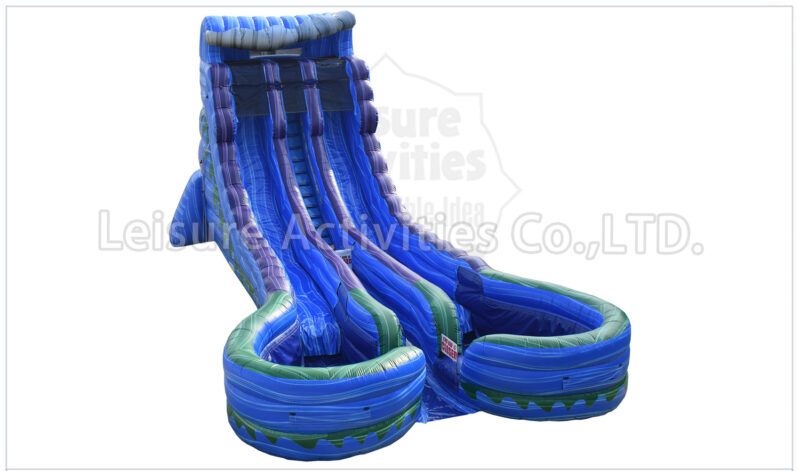 20ft lava single lane water slide stone sl (copy)