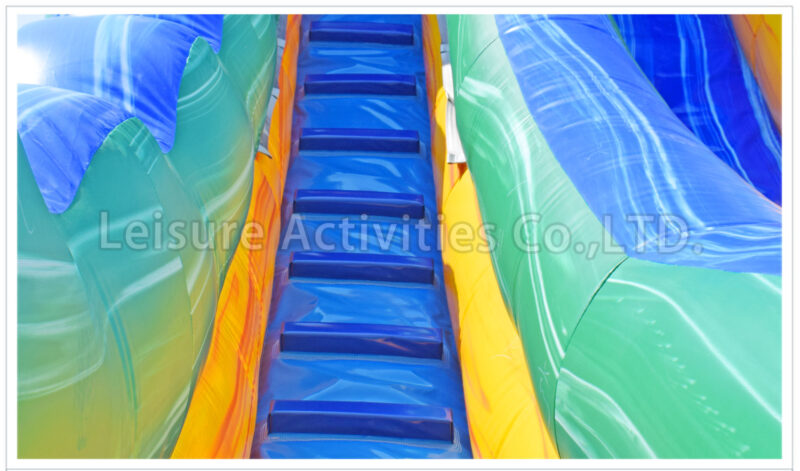 20ft single lane water slide green oasis sl (copy)