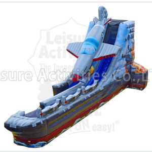 20ft single lane water slide shark mouth fighter plane sl 20ft single lane water slide shark mouth fighter plane sl