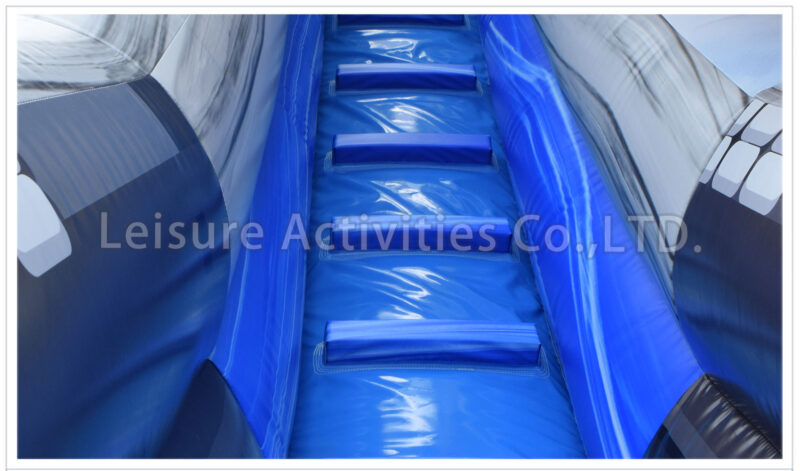 20ft single lane water slide shark mouth fighter plane sl